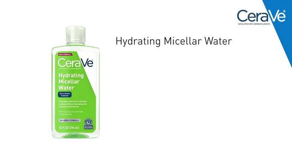 Hydrating Micellar Water with Ceramides for Dry Skin