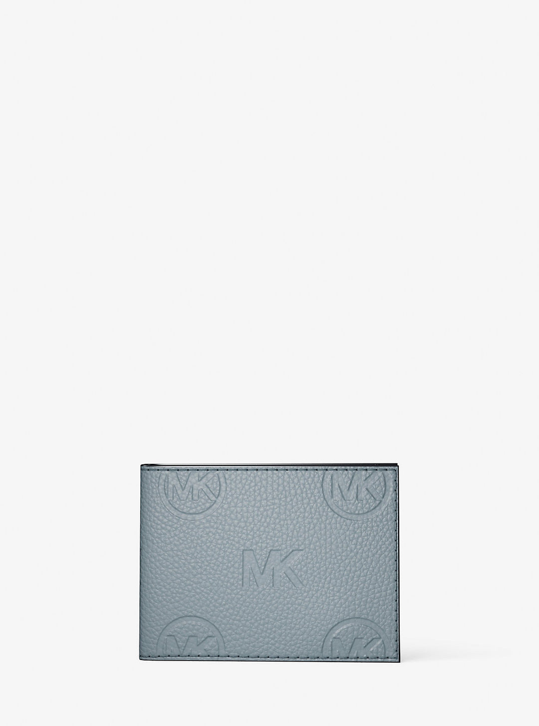 cooper logo debossed billfold wallet with passcase
