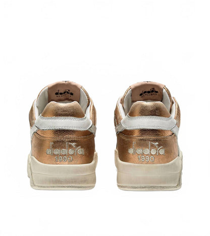 women's b.560 metallic sneakers in rosa