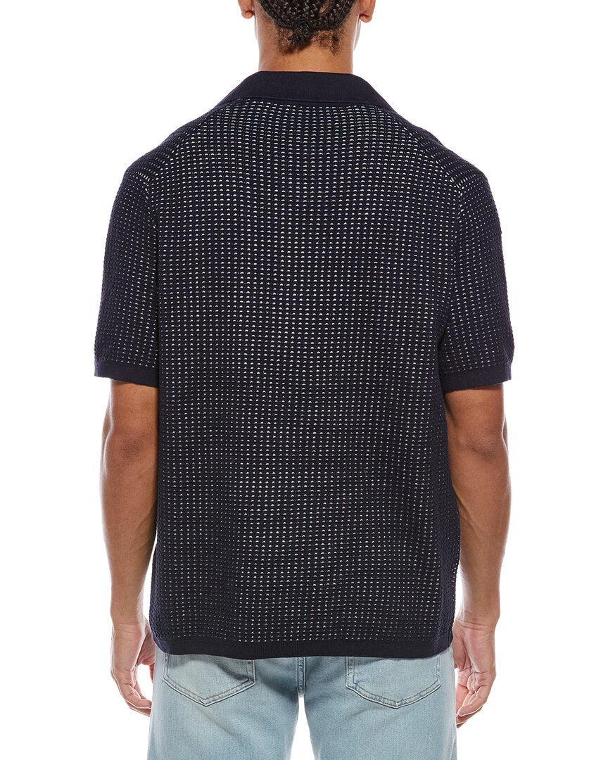 button front sweater top