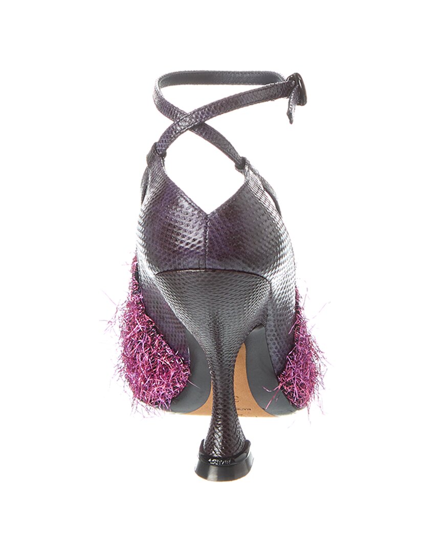 rita leather pump