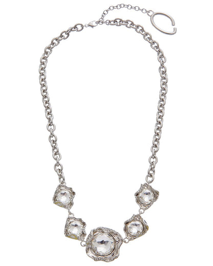 crystal nest necklace