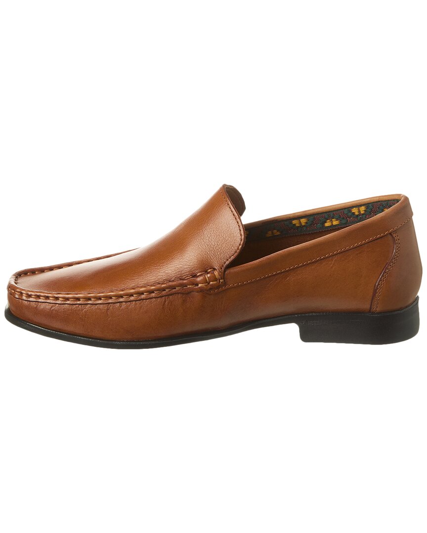 antique leather loafer