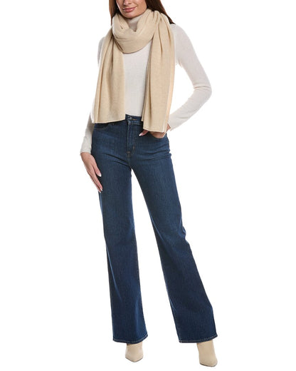 solid jersey cashmere wrap