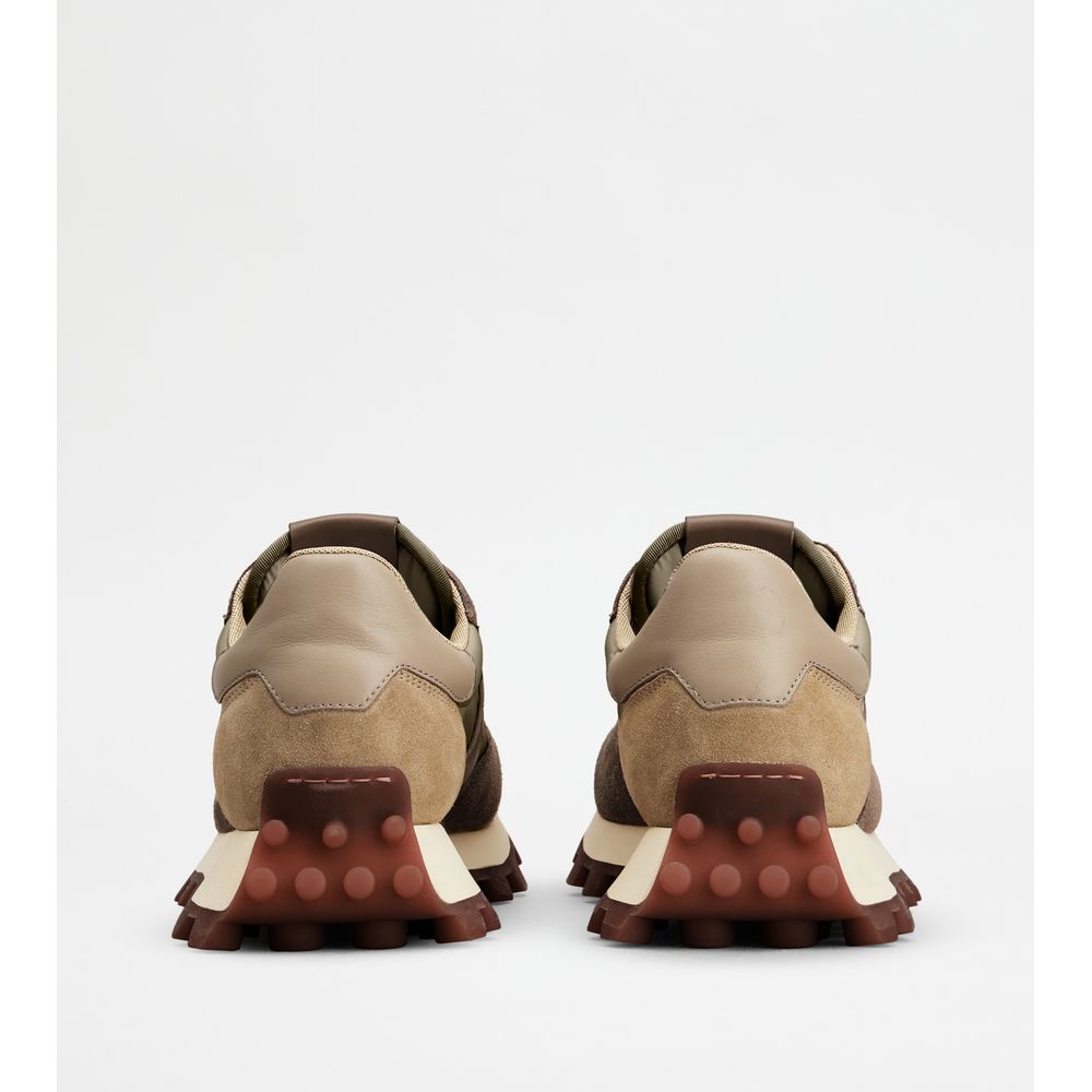 sneakers  1t in suede and fabric