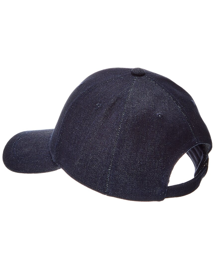 denim baseball cap
