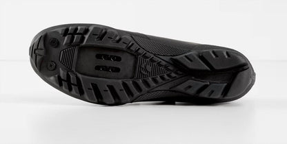 unisex quantum mountain bike shoe in black