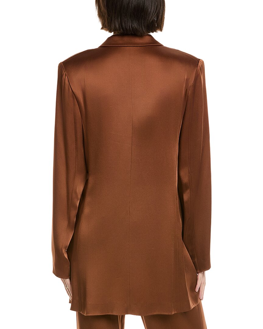 satin blazer