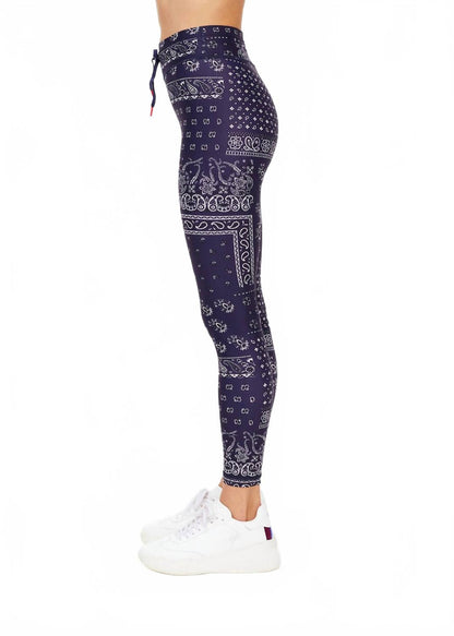 vaquero 25in midi pant in bandana