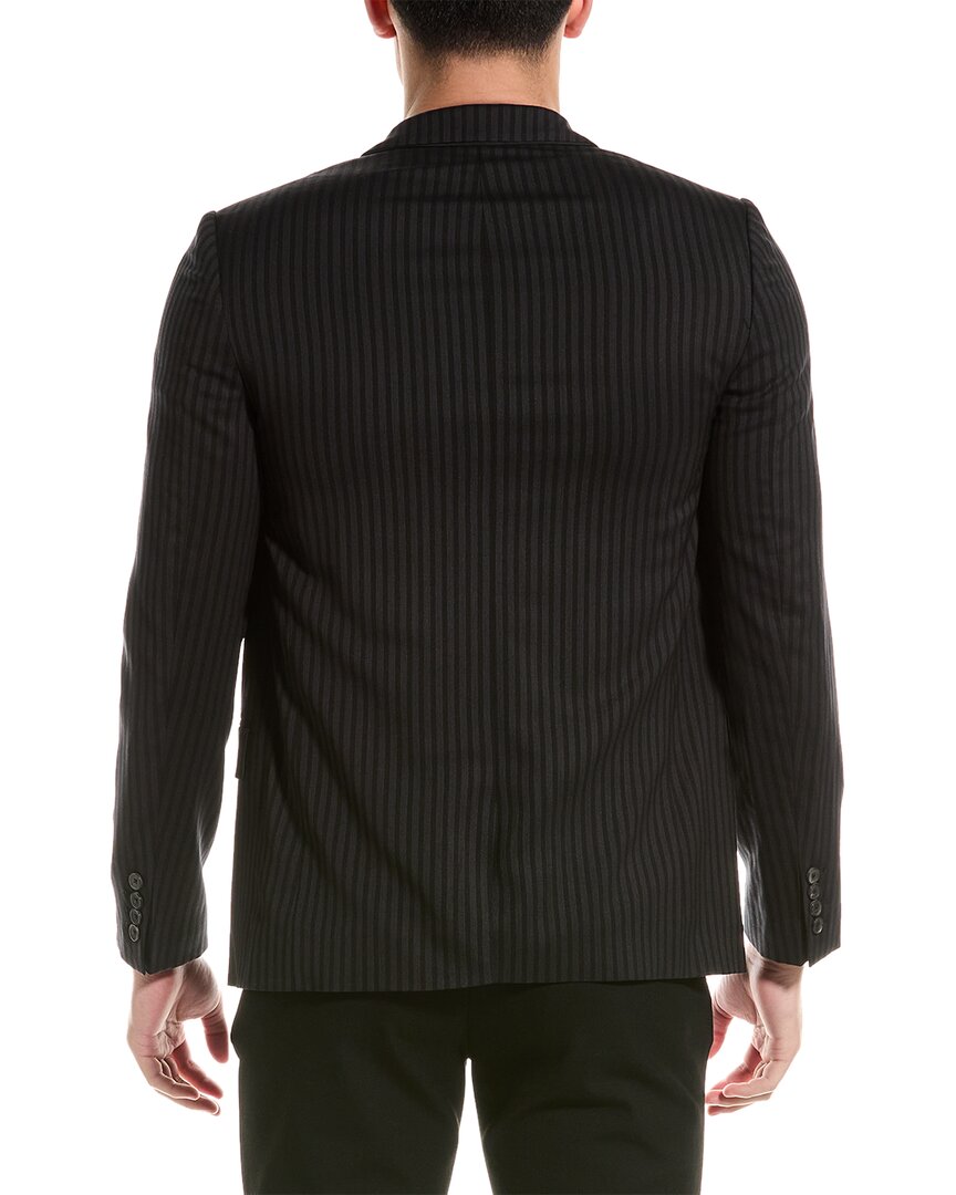 wool-blend suit jacket