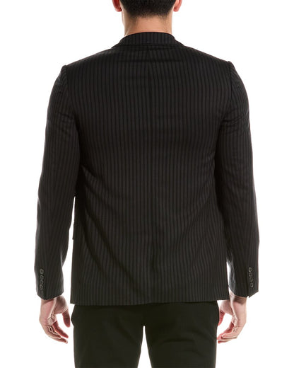 wool-blend suit jacket