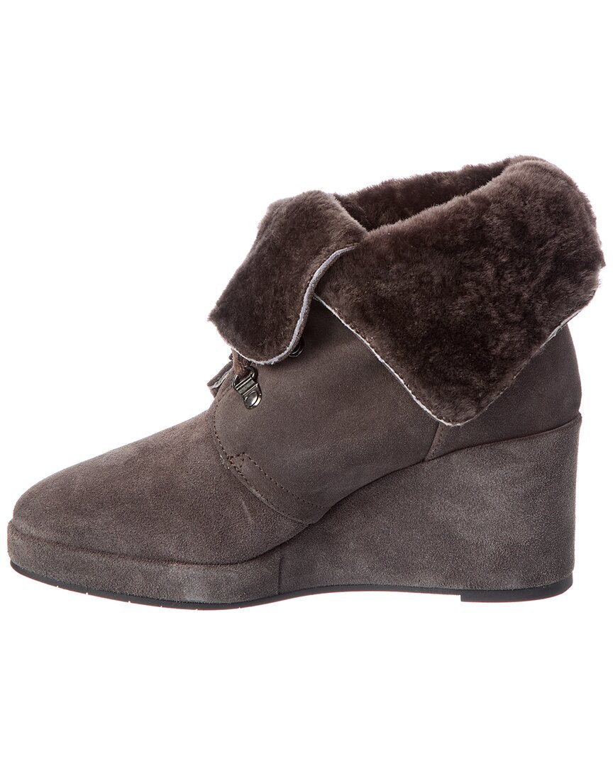 idana waterproof suede bootie