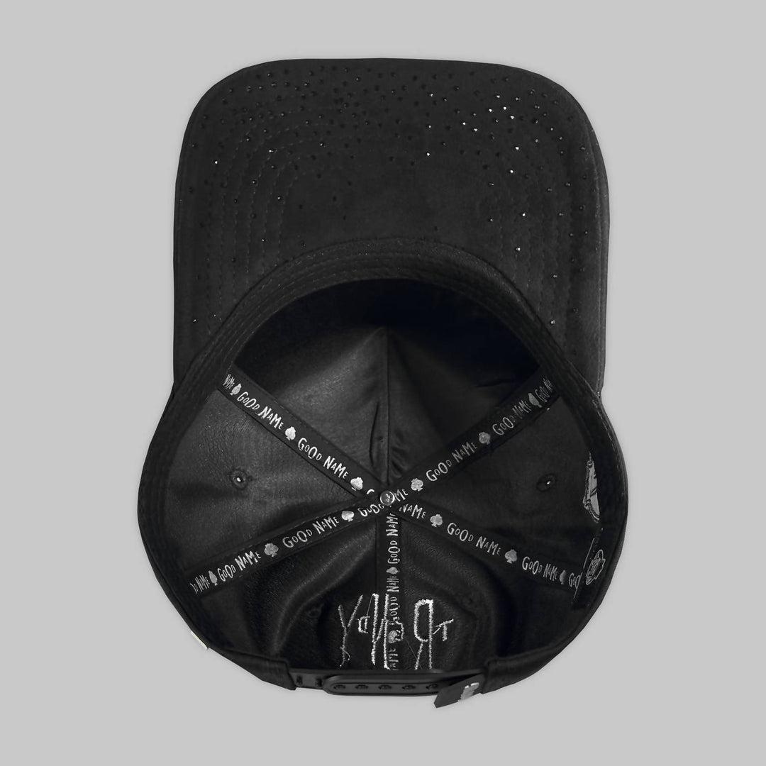 unisex - trendy bad fame baseball cap in black