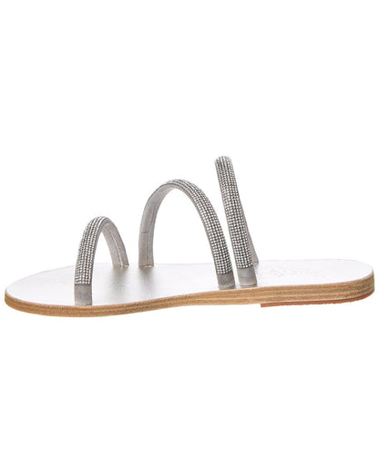 polytimi diamante suede sandal