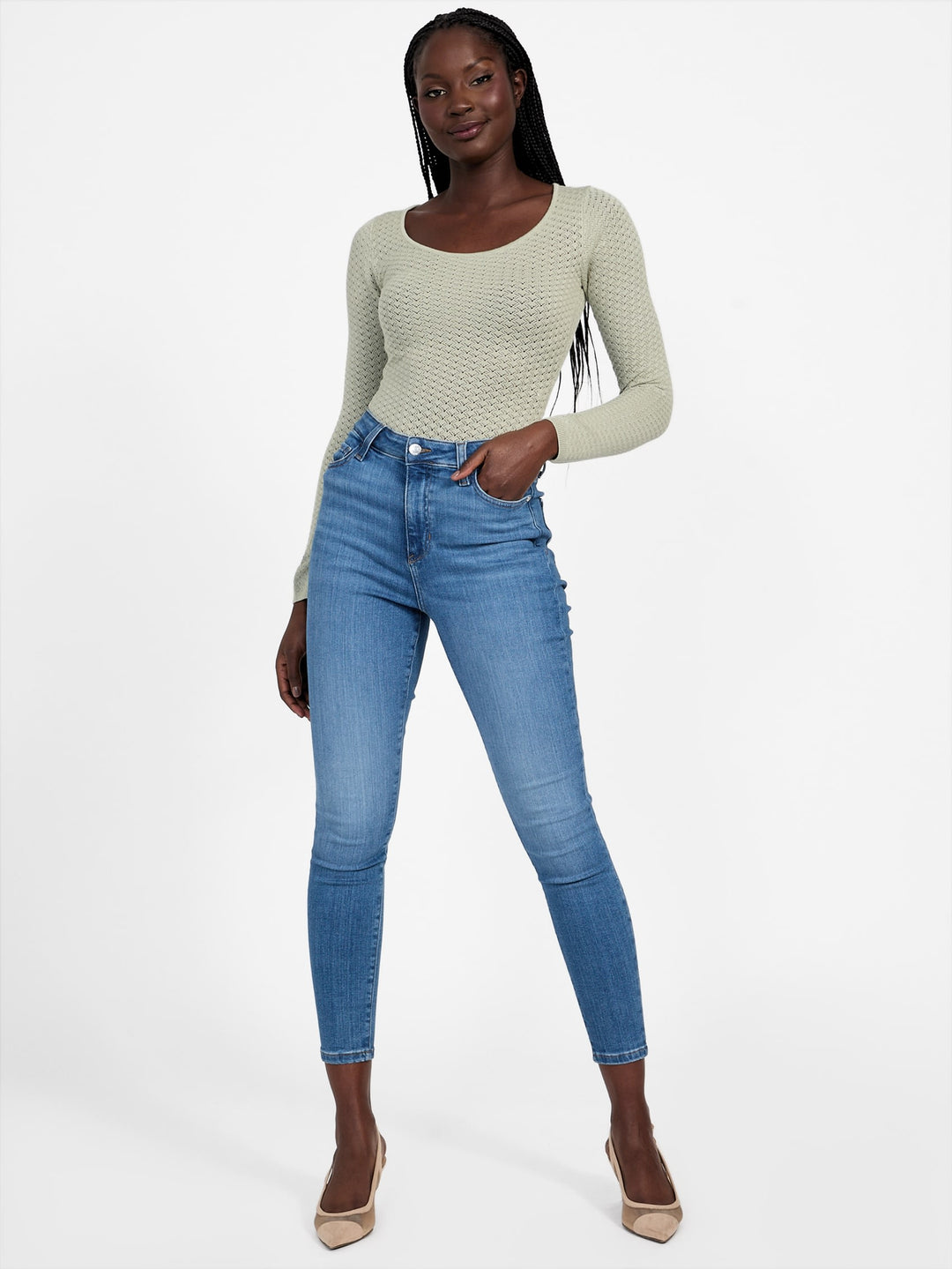 caroline sweater bodysuit