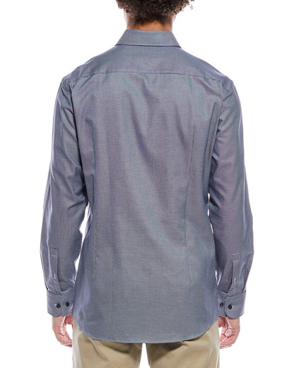 hank spread slim fit dress shirt