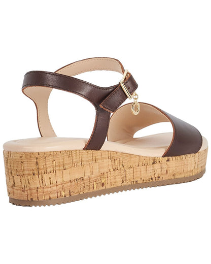 liara leather wedge