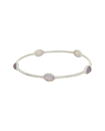 wonderland silver gemstone bracelet