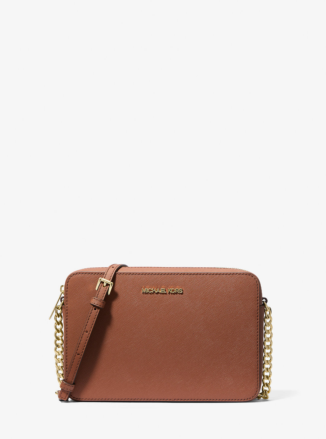 jet set large saffiano leather crossbody bag