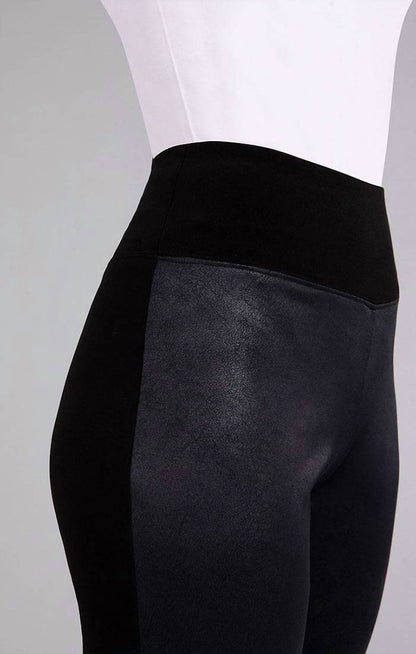 women's mix narrow pant in black/fux