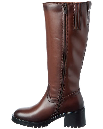 wind leather boot