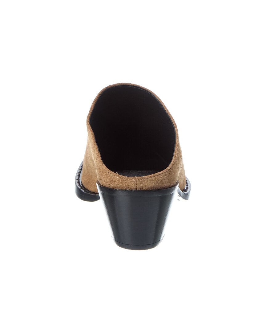 downtown suede mule