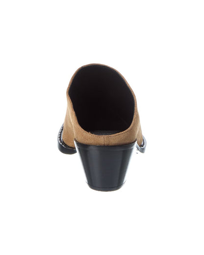 downtown suede mule