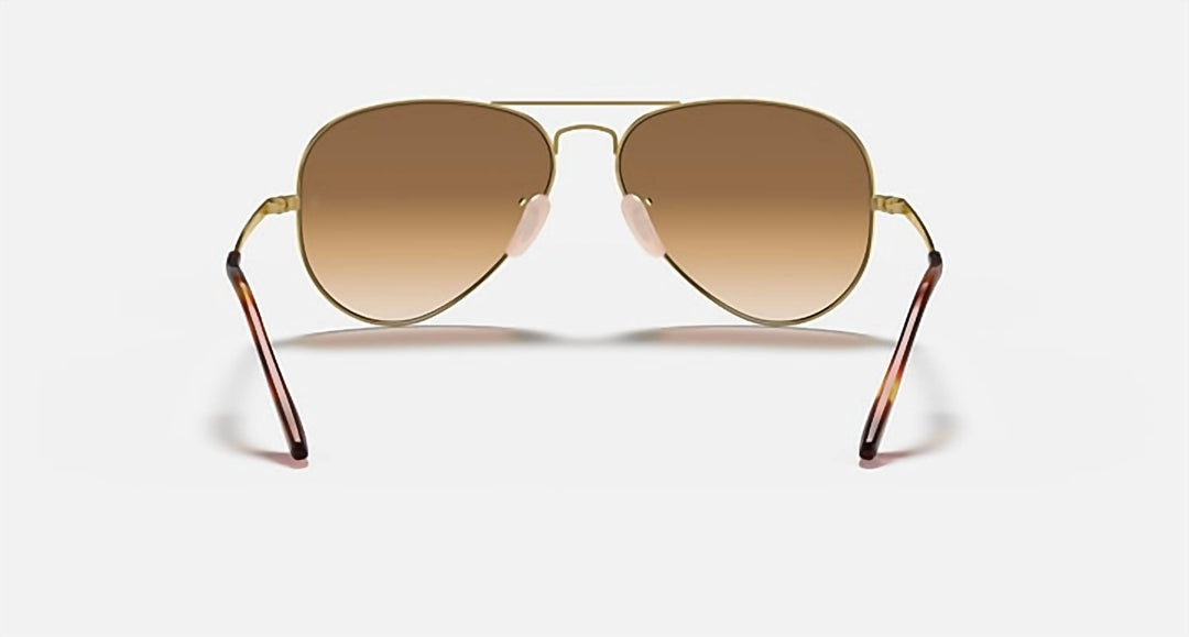 men's aviator metal ii sunglasses in polished arista gold