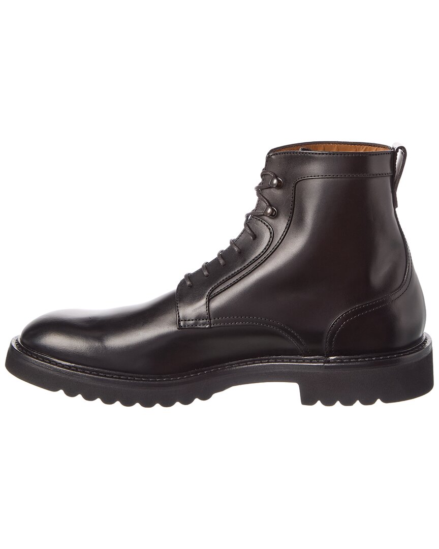 lace-up leather boot