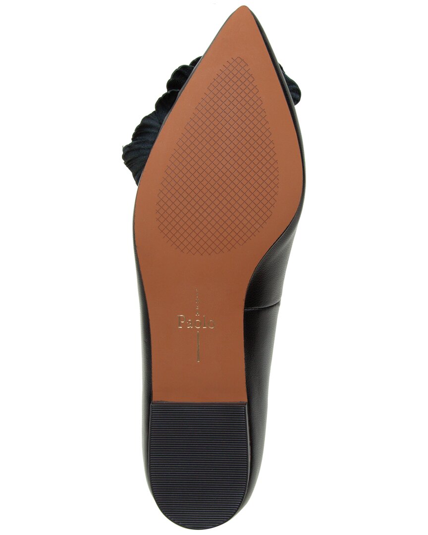 nerine leather flat