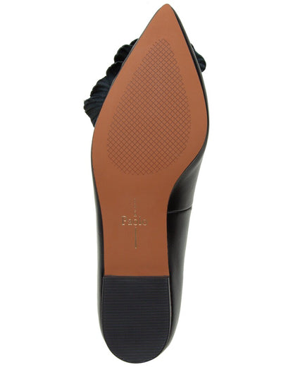 nerine leather flat