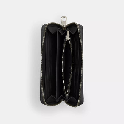 long zip around wallet in signature canvas