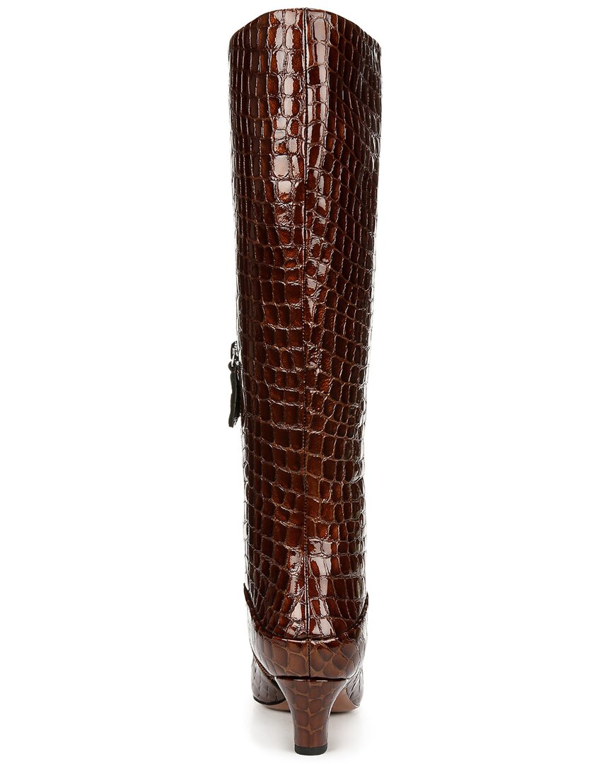 andria wide calf leather boot