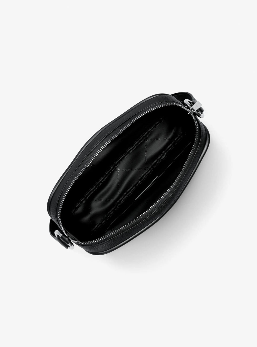 jet set travel large logo debossed camera crossbody bag