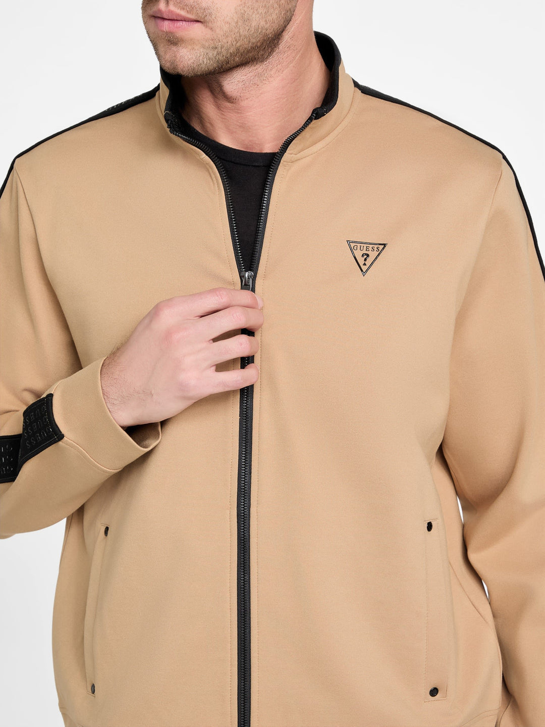 ismael logo-tape jacket
