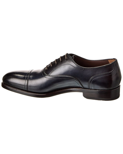 ferragamo baron leather oxford