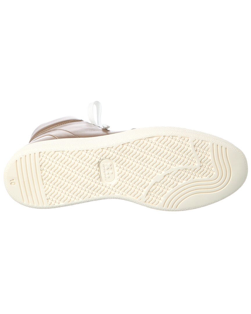 pete weatherproof leather high-top sneaker