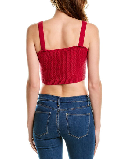 sleeveless adelina twist top