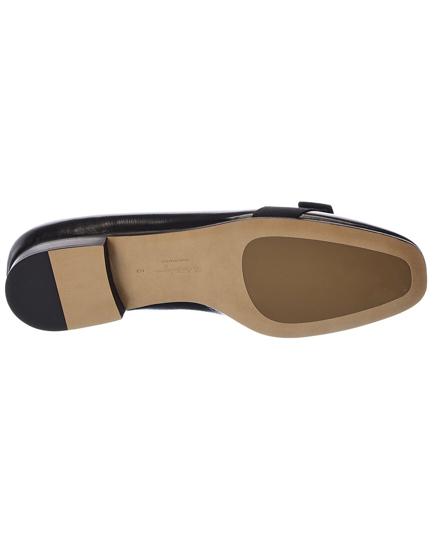 ferragamo laufer leather loafer