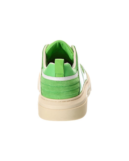 ferragamo cassina suede sneaker