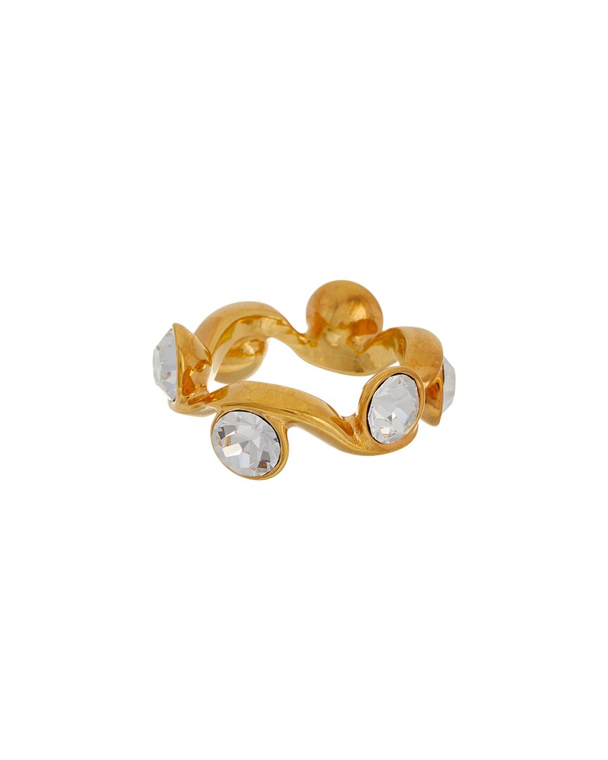 crystal wave ring