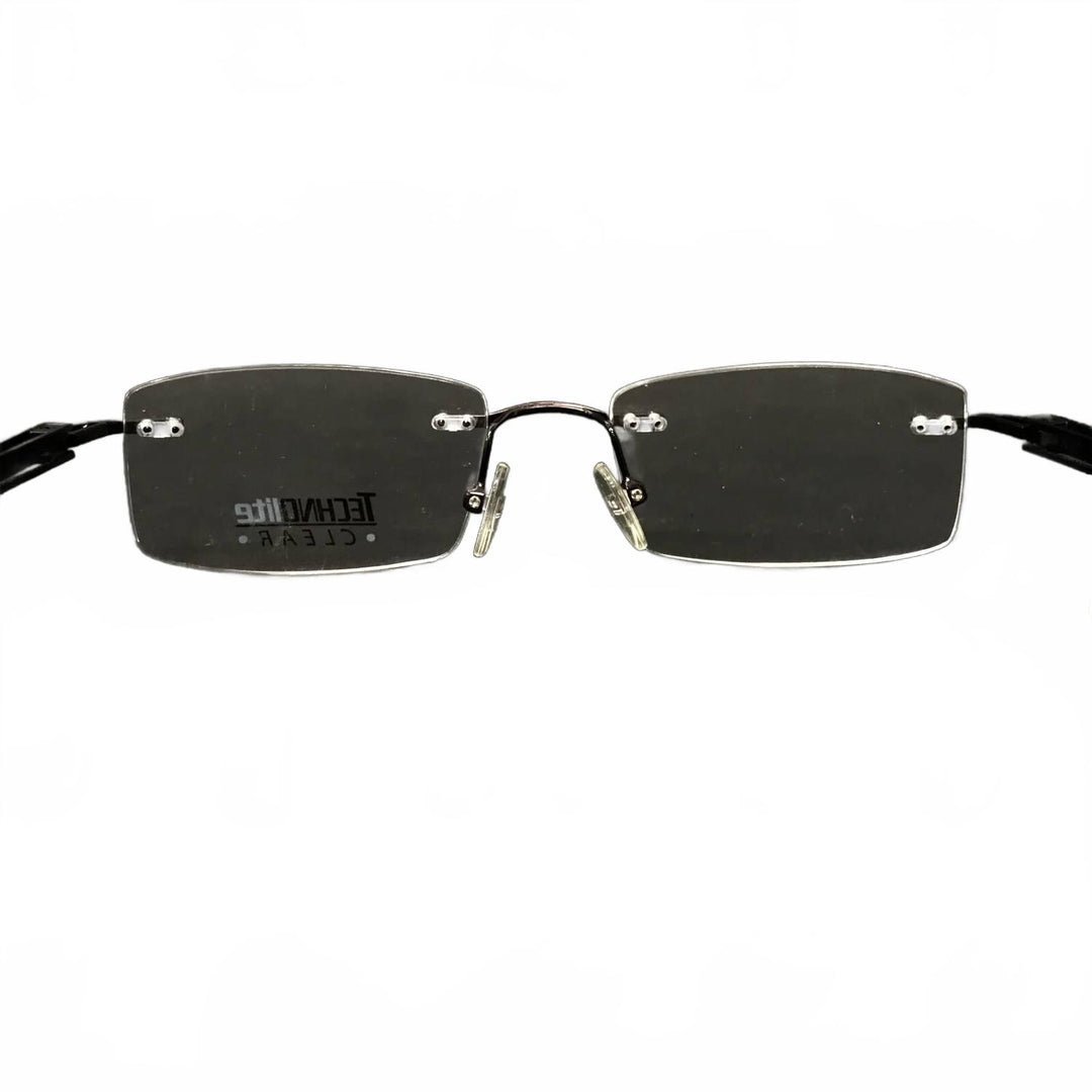 men's tfd3004 rectangle eyeglasses in grey
