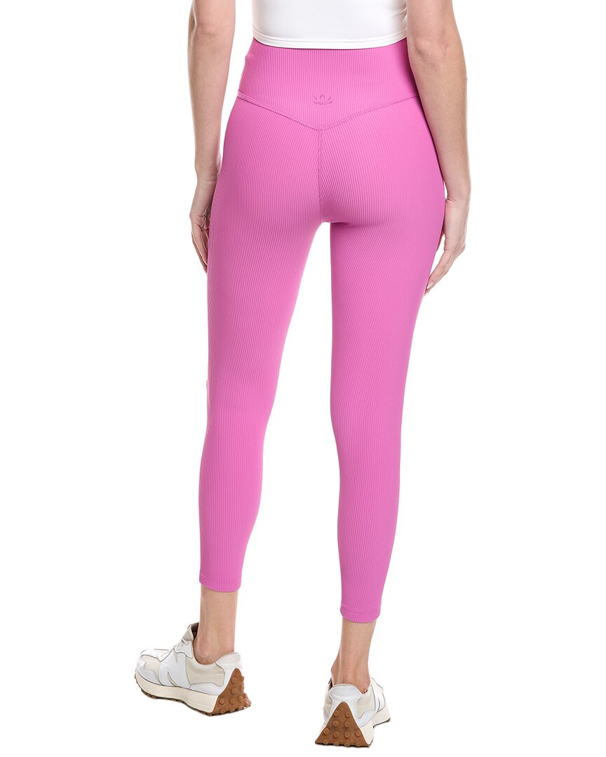 impulse ribbed high waisted 24in midi legging