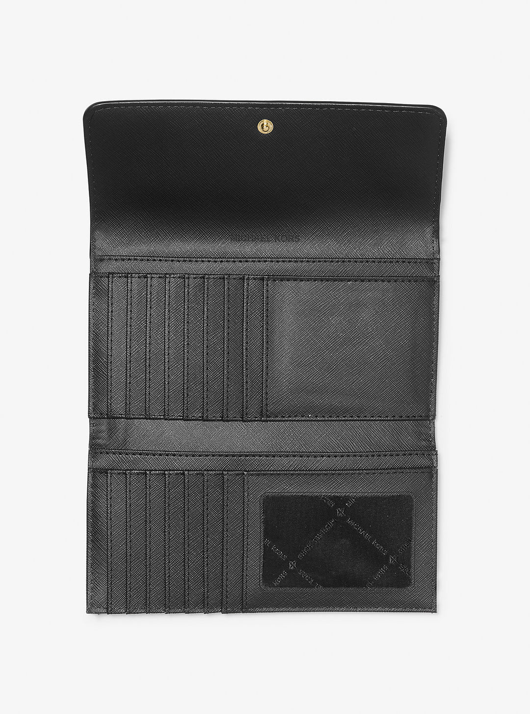 jet set travel crossgrain leather tri-fold wallet