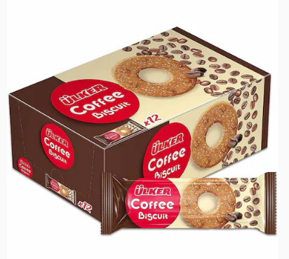 ULKER COFFEE BISCUIT X 12 PCS