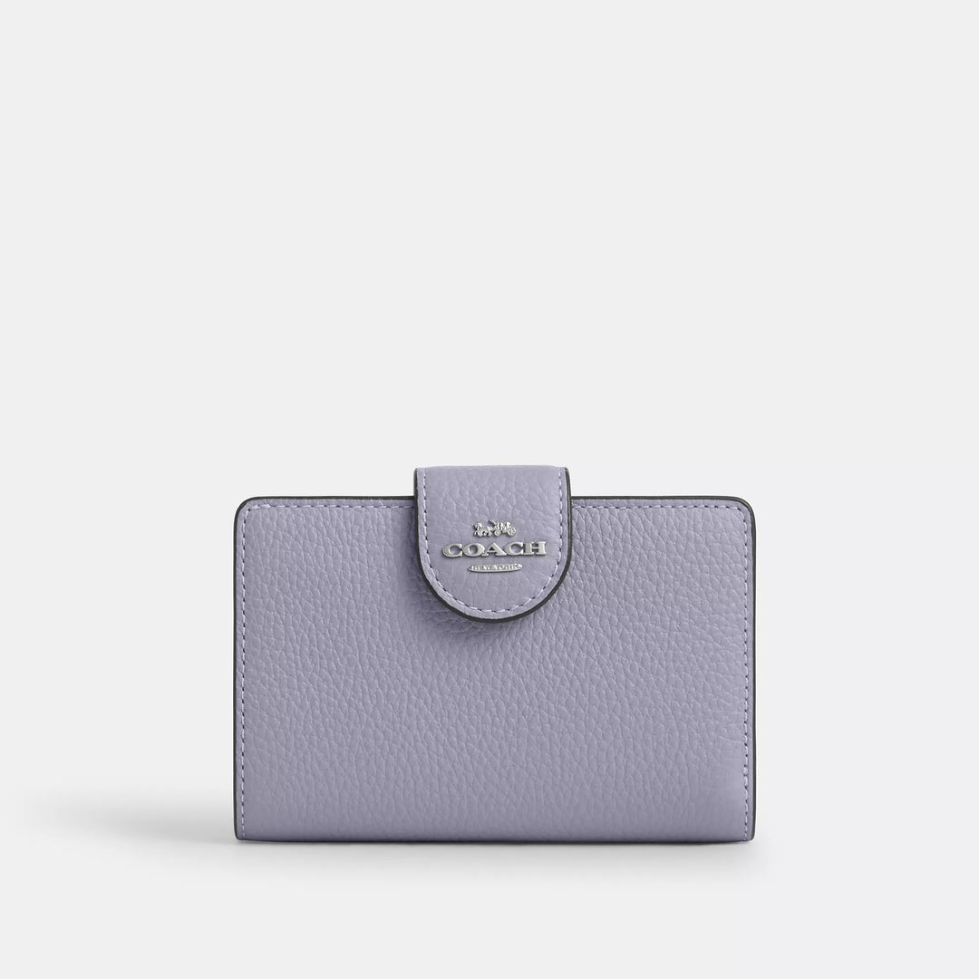 medium corner zip wallet