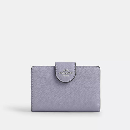 medium corner zip wallet