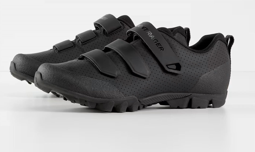 unisex quantum mountain bike shoe in black