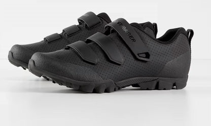 unisex quantum mountain bike shoe in black