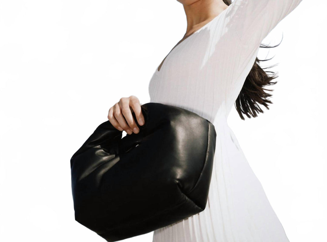 women's mello top handle handbag in black